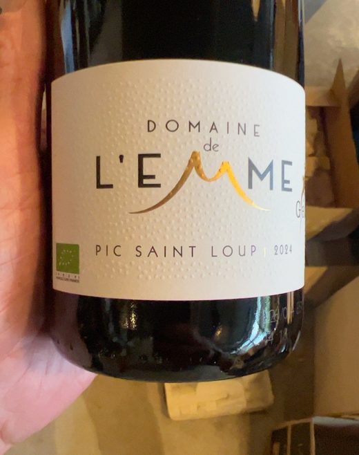Fles Domaine de l’Emme van La Gravette de Corconne