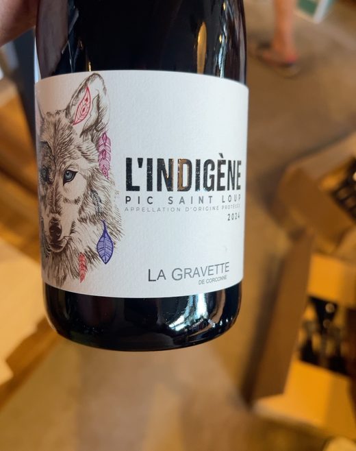 Fles L’Indigène van La Gravette de Corconne